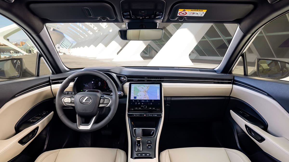 Lexus LBX iç mekan
