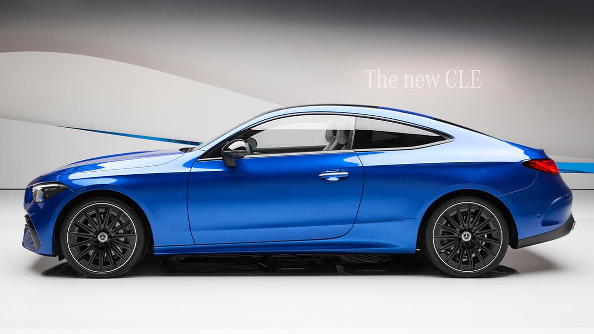 Mercedes CLE Coupe yan
