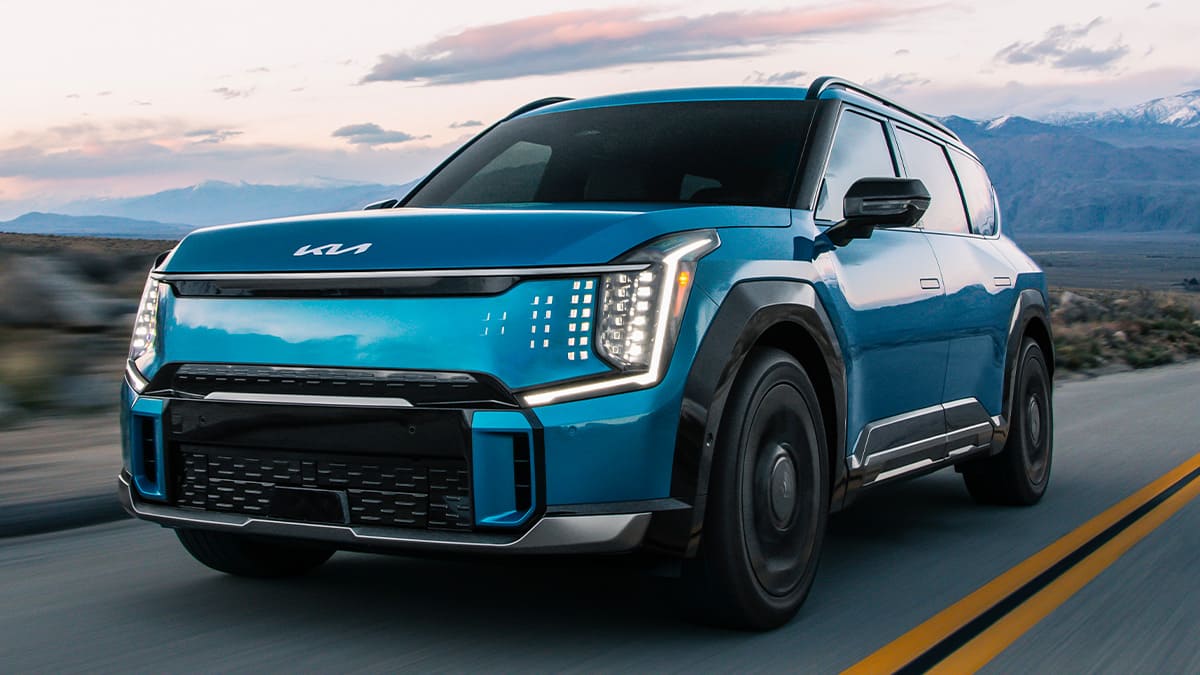 2024 kia ev9 ön tasarım