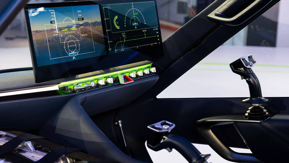 Hyundai eVTOL S-A2 kokpit
