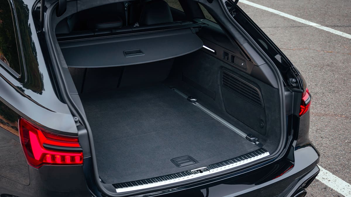 2024 Audi RS6 Avant bagaj kapasitesi