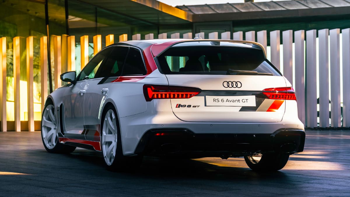 Audi RS 6 Avant GT arka tasarım
