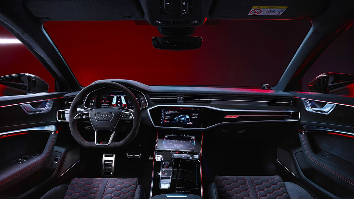 Audi RS 6 Avant GT kokpit