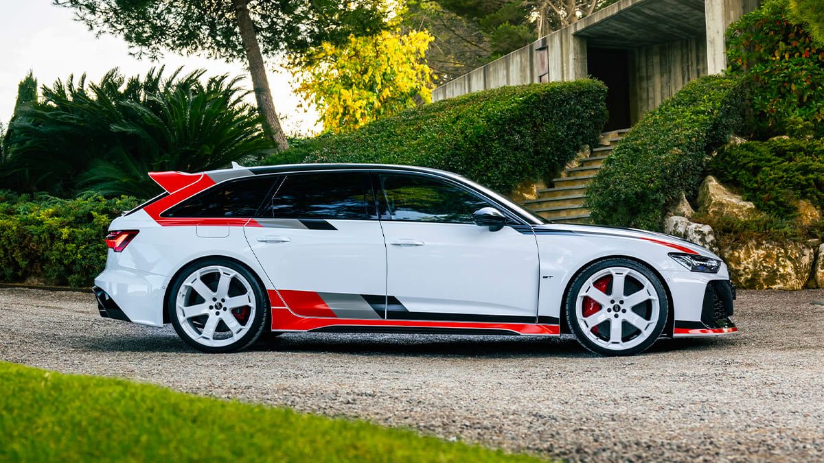 Audi RS 6 Avant GT yandan görünüm