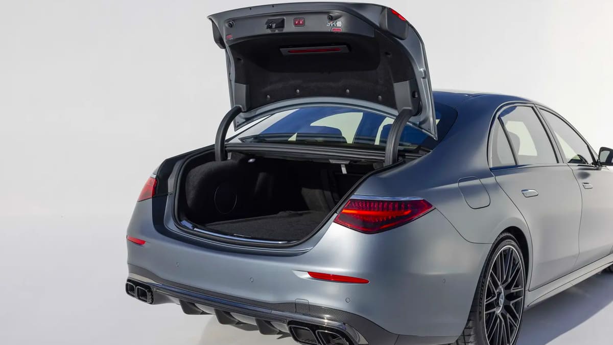Mercedes-AMG S 63 E PERFORMANCE bagaj