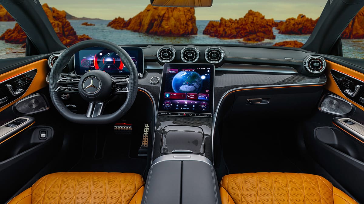 Mercedes-Benz CLE Coupé kokpit