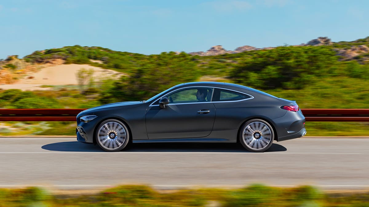Mercedes-Benz CLE Coupé sürüş