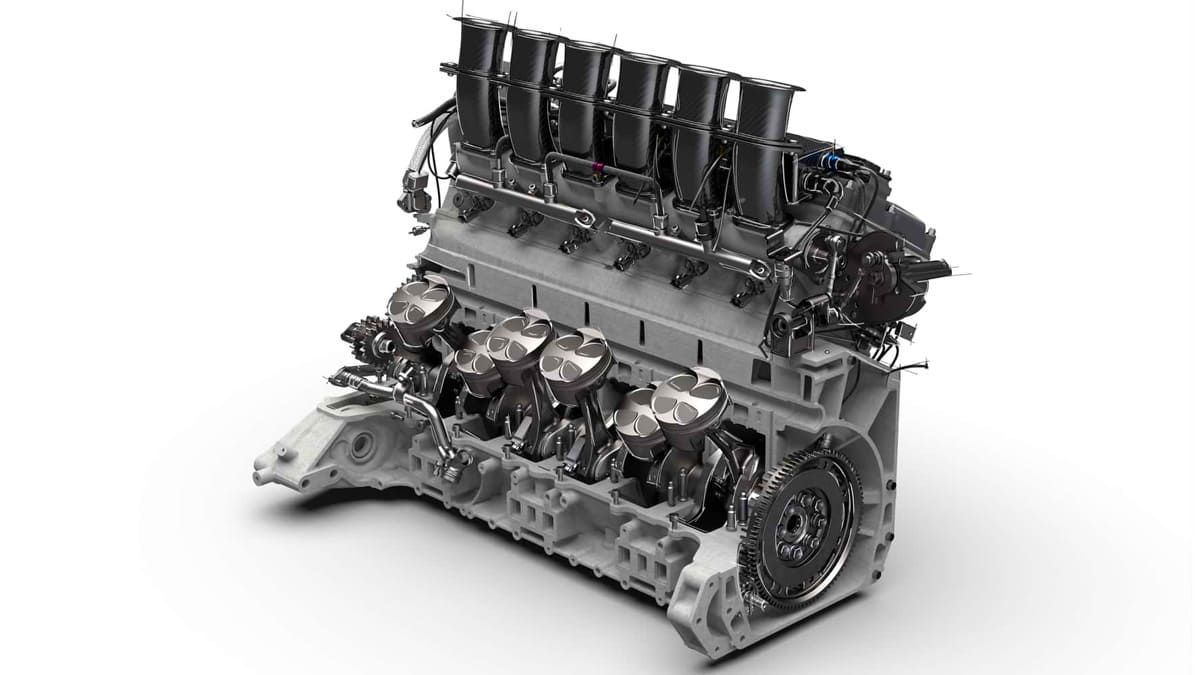 Pagani Huayra R Evo motor