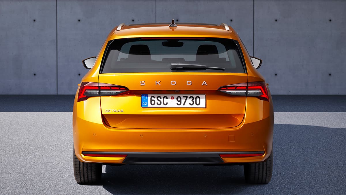 Skoda Octavia Combi arka tasarım