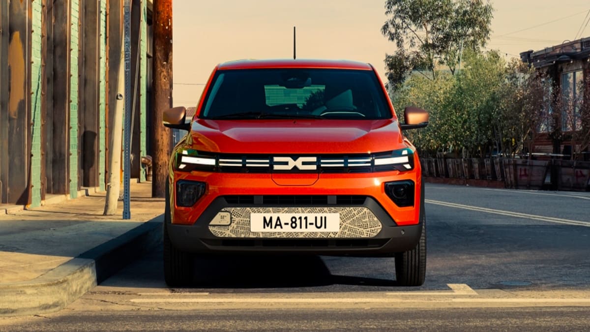 yeni dacia spring tasarım