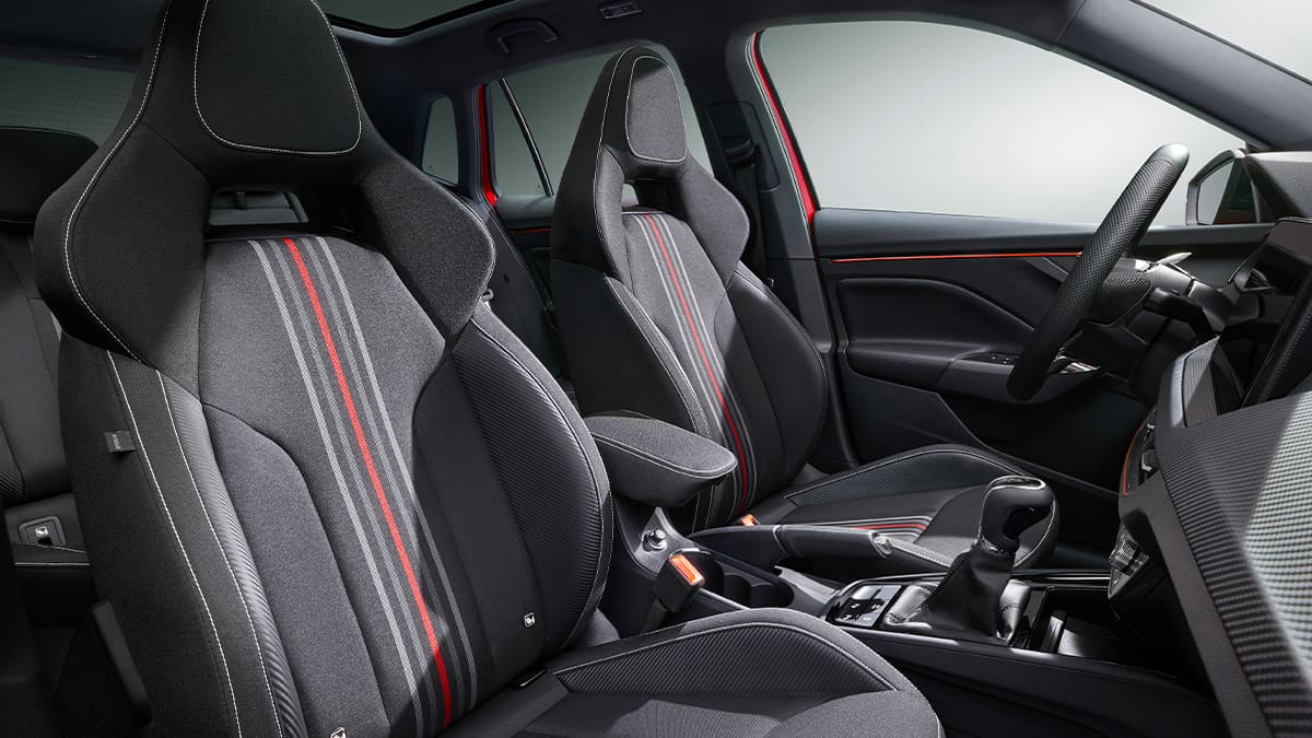2024 Skoda Kamiq Monte Carlo kabin