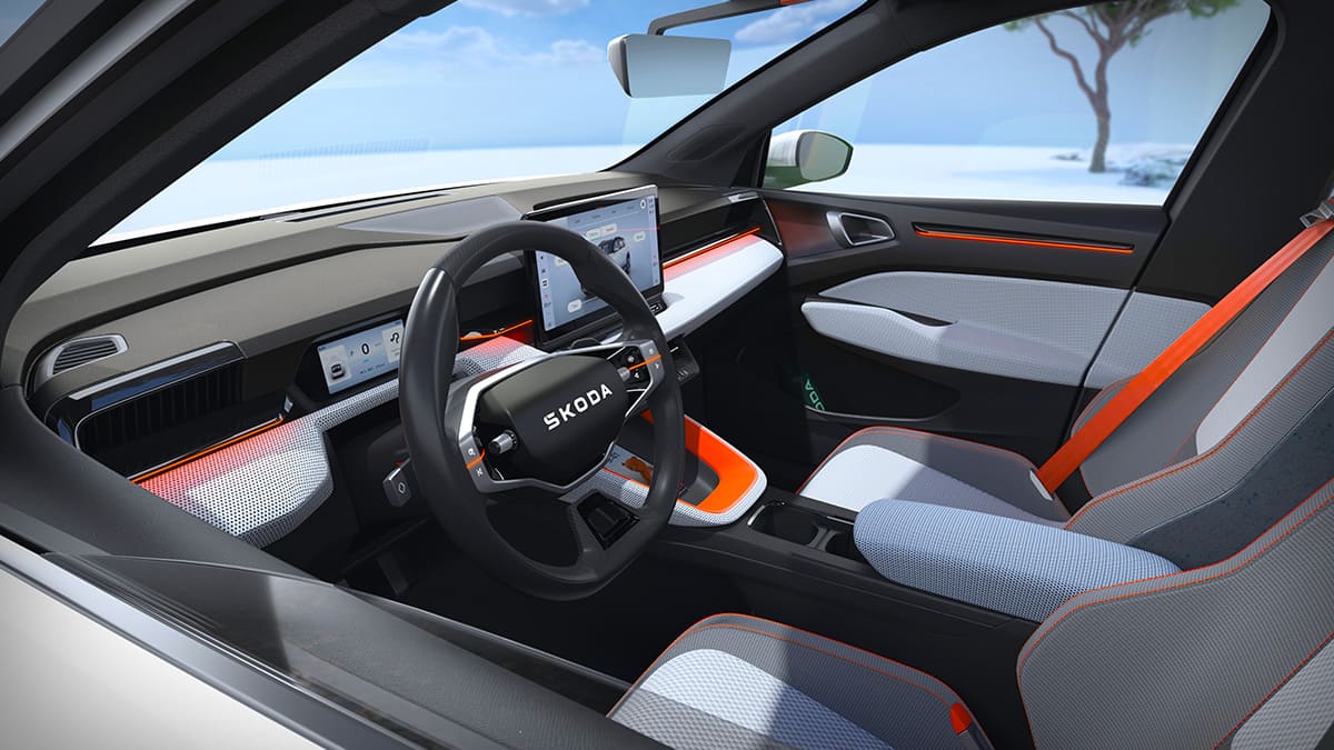 2025 Skoda Epiq kabin