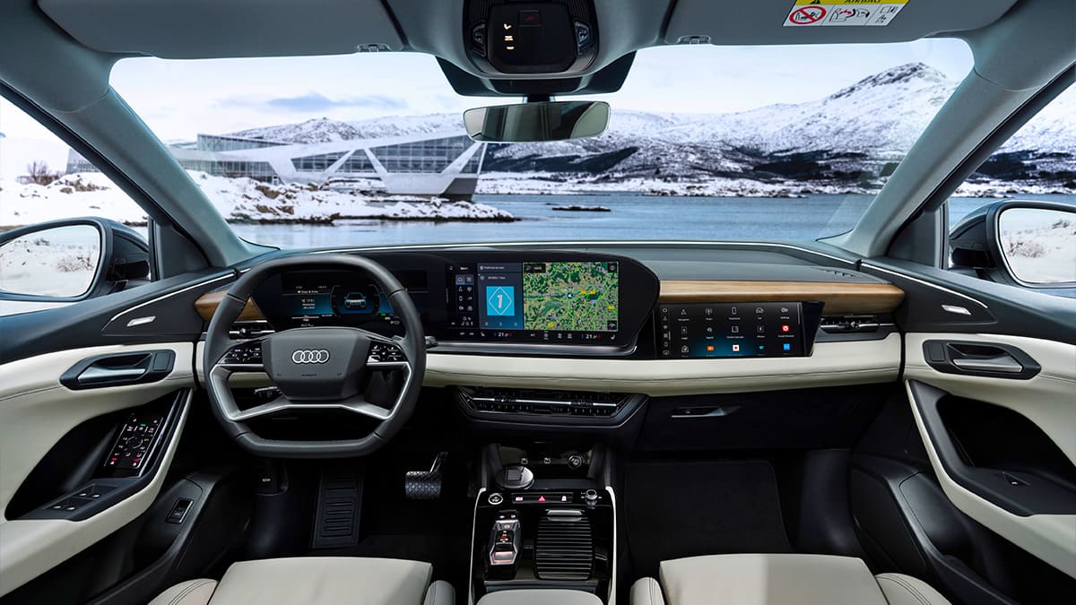 Audi Q6 e-tron quattro kabin