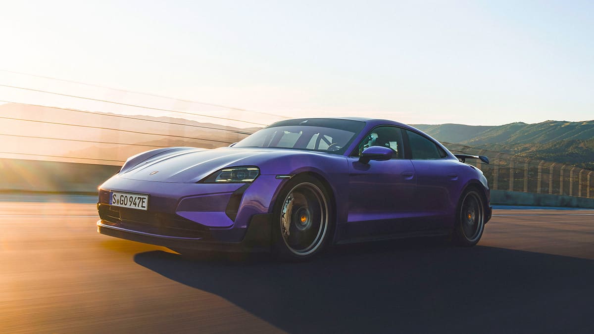 Porsche Taycan Turbo GT 0-100
