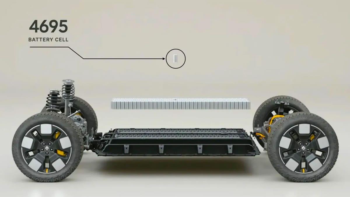 Rivian R2 batarya paketi
