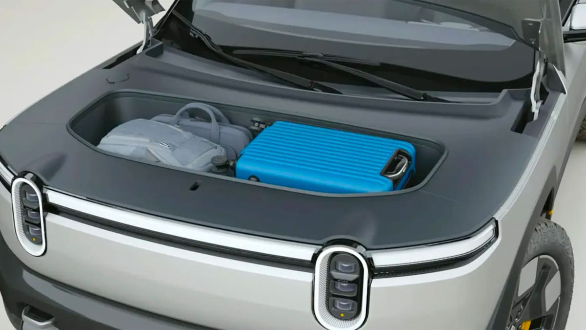 rivian r2 bagaj