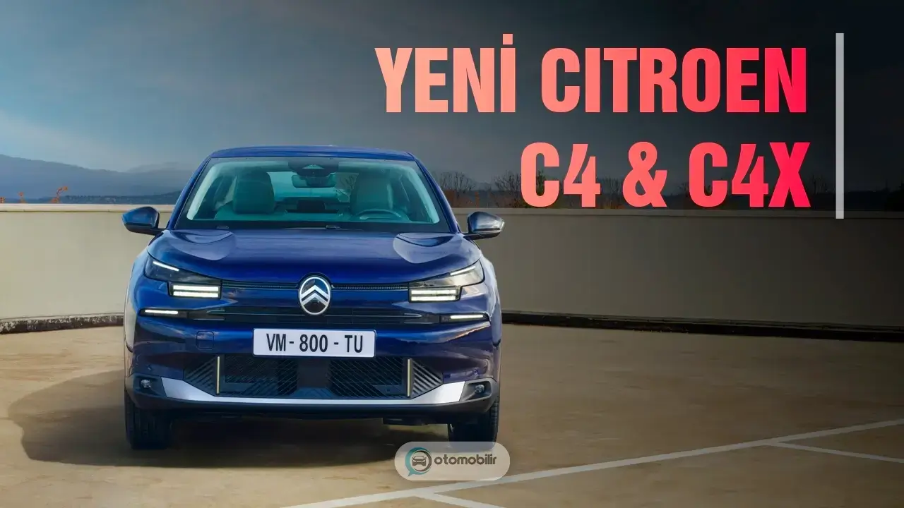 Yeni Citroen C4 ve C4 X Tanıtıldı!