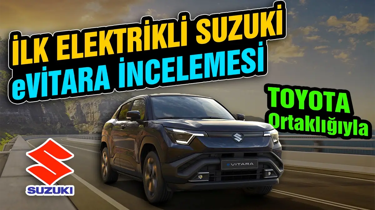 Suzuki eVitara: İlk Elektrikli Suzuki SUV Modeli
