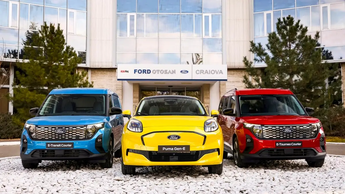 Ford Otosan Romanya'da Elektrikli Araç Üretimine Başladı