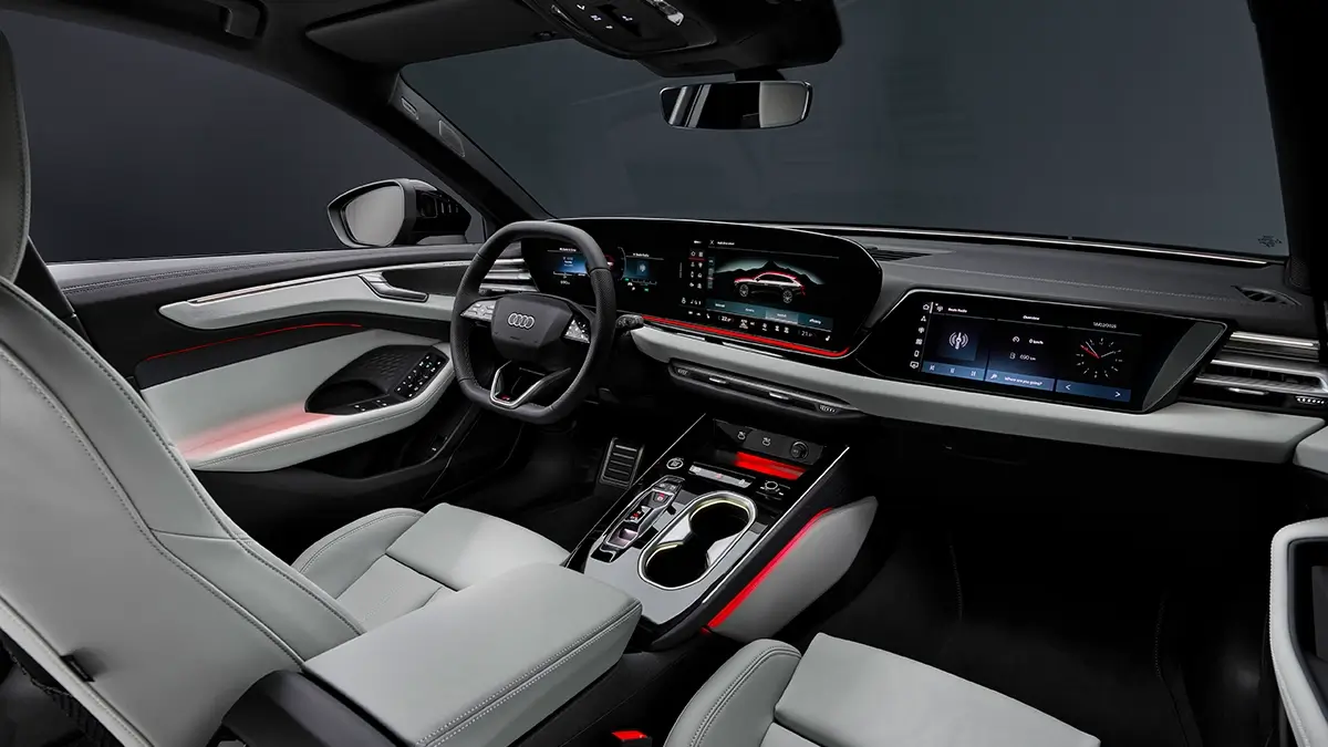 audi a6 avant iç mekan