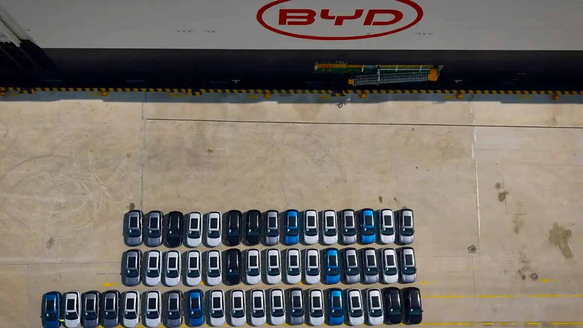 BYD'nin Dev Gemisi BYD Changzhou Türkiye'de!