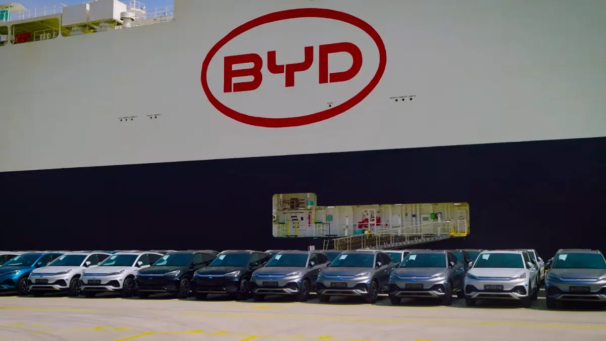 BYD'nin Dev Gemisi BYD Changzhou Türkiye'de!