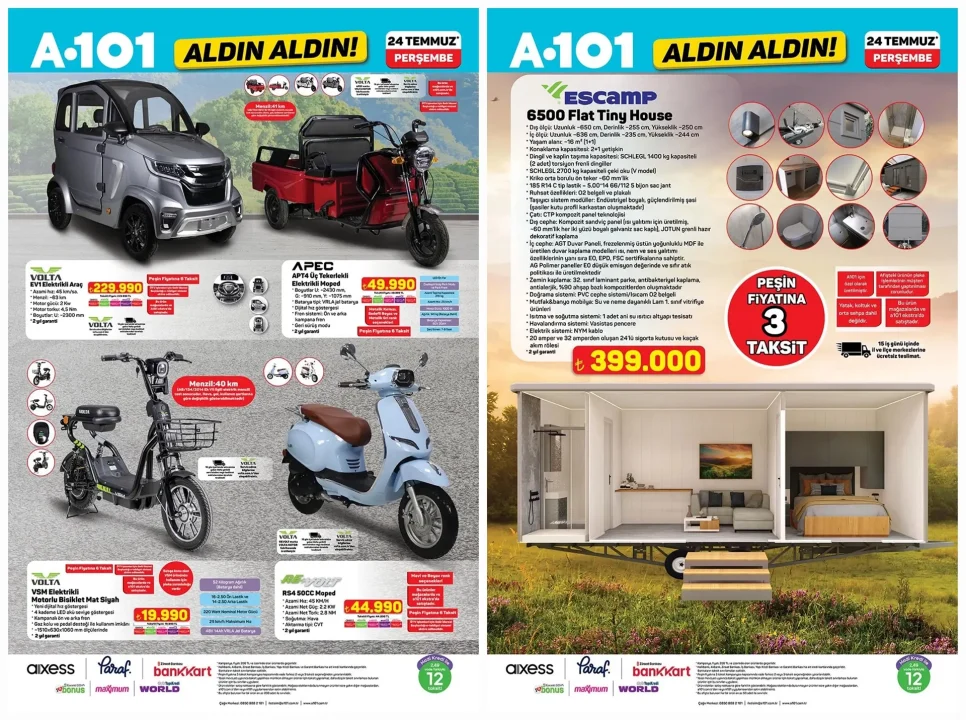 A101 Elektrikli Araba Satacak