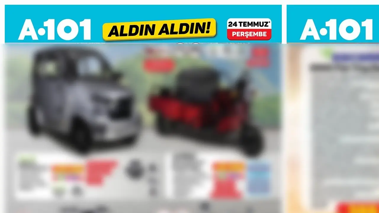 A101 Elektrikli Araba Satacak!
